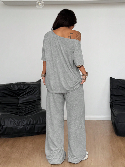 Women’s 2-Piece Casual Sportswear Outfit for Daily Wear
