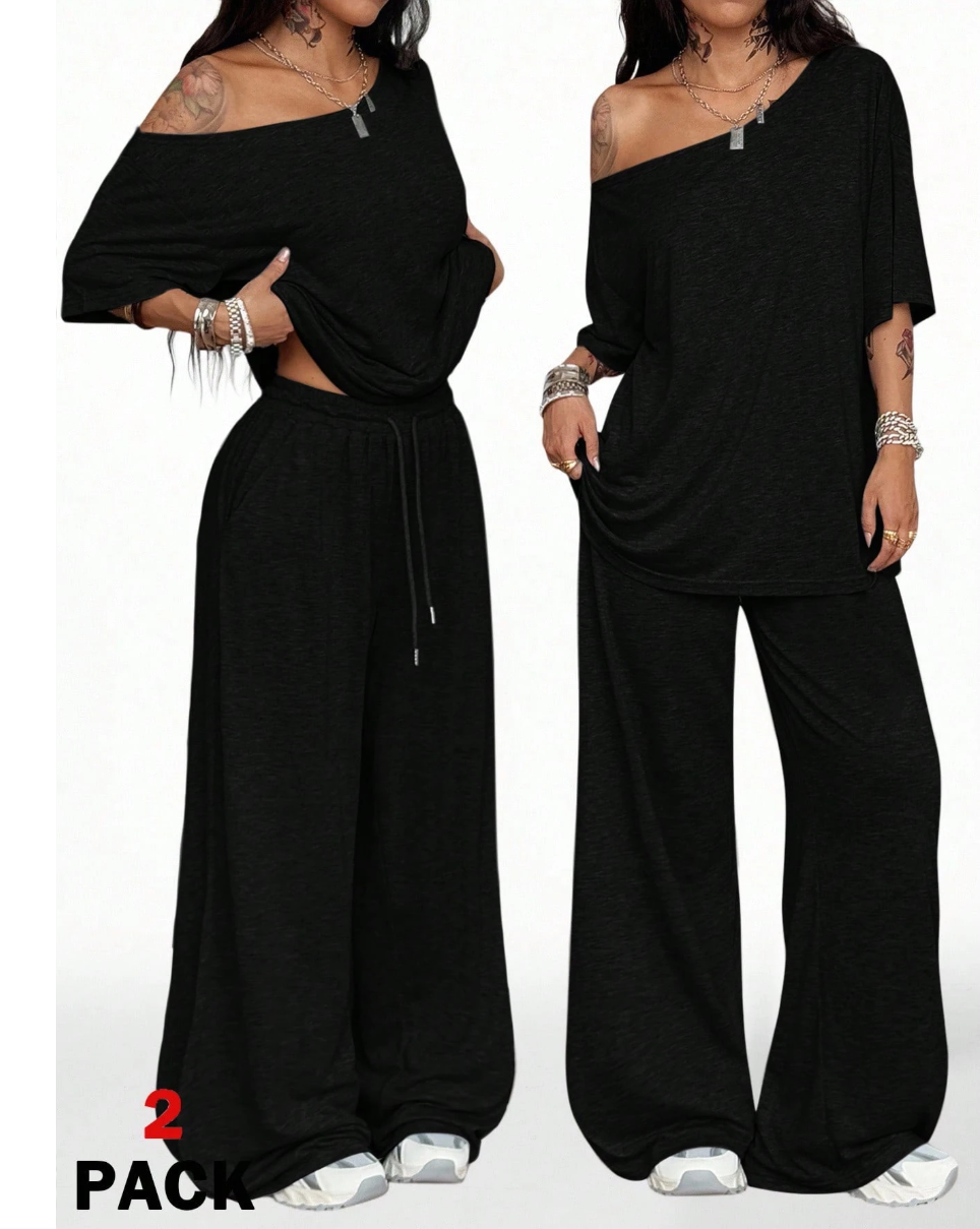 Women’s 2-Piece Casual Sportswear Outfit for Daily Wear