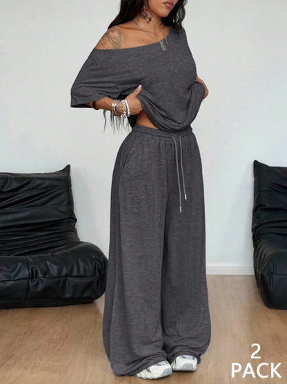 Women’s 2-Piece Casual Sportswear Outfit for Daily Wear