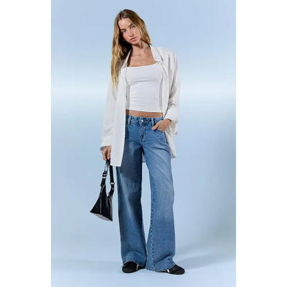 Women’s Low-Rise Baggy Denim Jeans