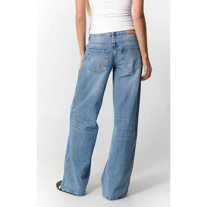 Women’s Low-Rise Baggy Denim Jeans